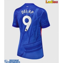 Chelsea Liam Delap #9 Replica Home Shirt Ladies 2025-26 Short Sleeve